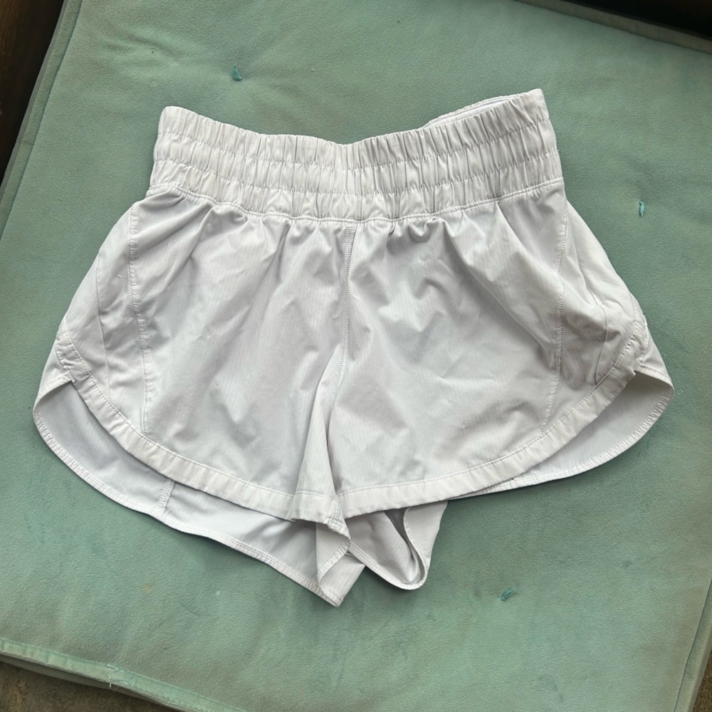 lululemon athletica White Athletic Shorts